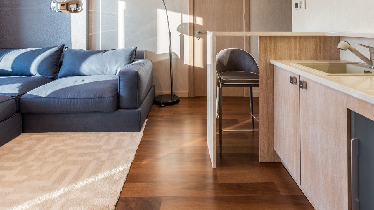 apartment-space-with-linoleum-floor