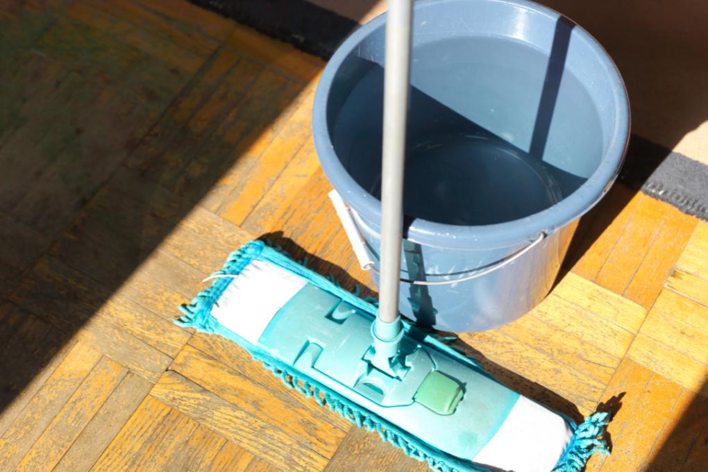 mop and a bucket